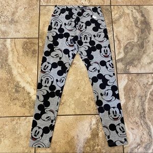 Abercrombie Kids Mickey Mouse Leggings! Size 9/10!